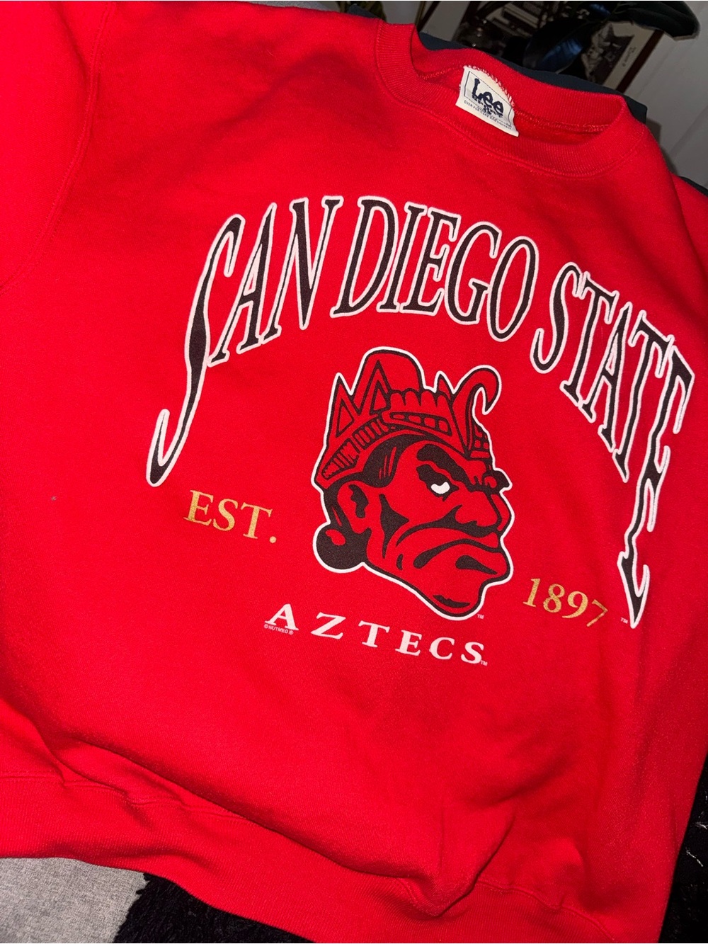 Lee San Diego State Aztecs Crewneck Sweatshirt